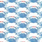 watercolor crabs wallpaper large scale