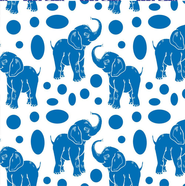 baby elephants blue big