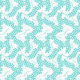 vines wallpaper with squiggle large scale tiffany blue