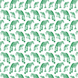 linz zebra wallpaper kelly green small